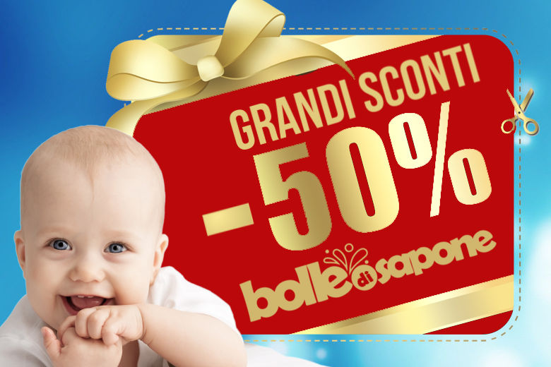 Grande Sconto -50% Su Tutti i Prodotti